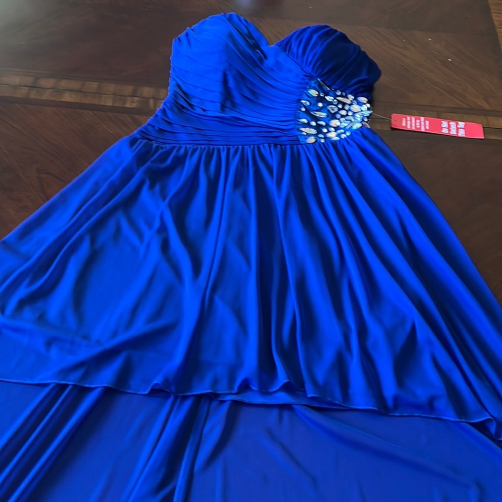 Blue dress
